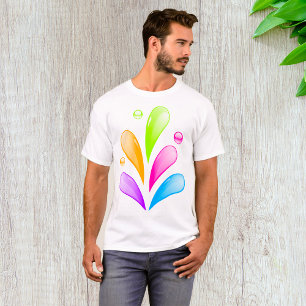 T-shirt Boues d'eau colorées