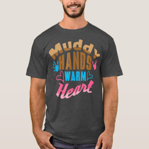 T-shirt Boueux Mains Chaud Coeur Potterie Amant