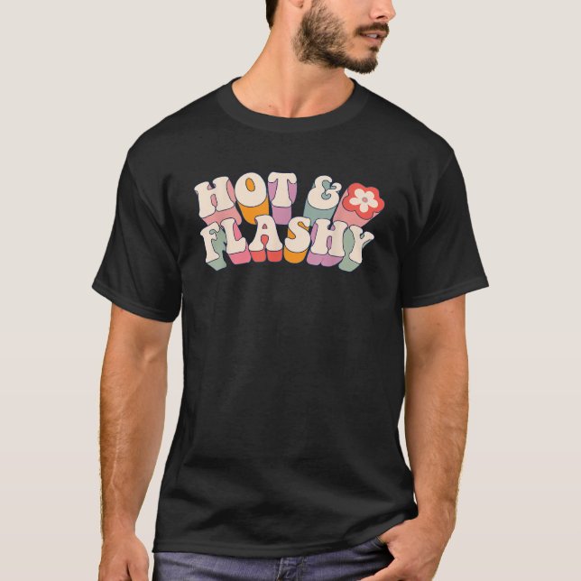 T-shirt Bouffées de chaleur de la ménopause pour femmes Ch (Devant)