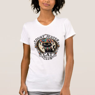 T-shirt Bouffon de cour Chat Design amusant pour amateur d