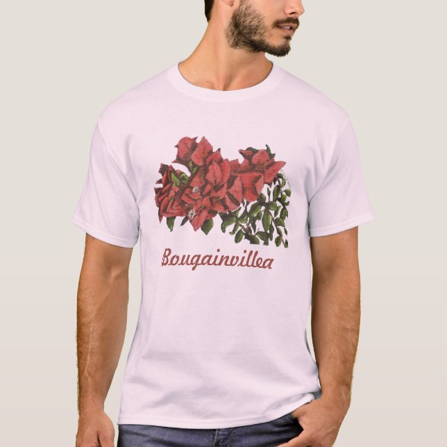 T-shirt Bougainvillea Hommes (Devant)