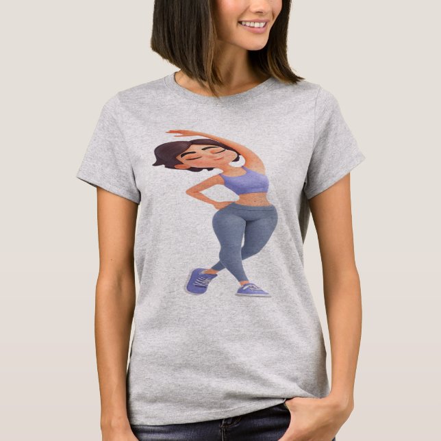 T-shirt Bougez avec confiance (Devant)