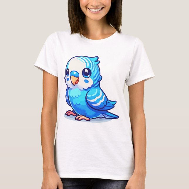 T-shirt Bougie bleue (Devant)