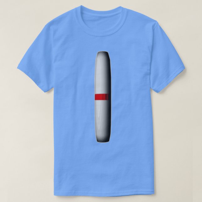 T-shirt Bougie de Bowling (Design devant)