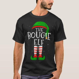 T-shirt Bougie Elf amusant jumeler famille Gif de Noël
