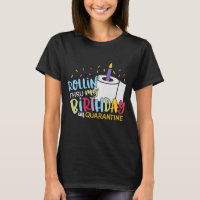 Bougie en papier toilette d'anniversaire de la qua