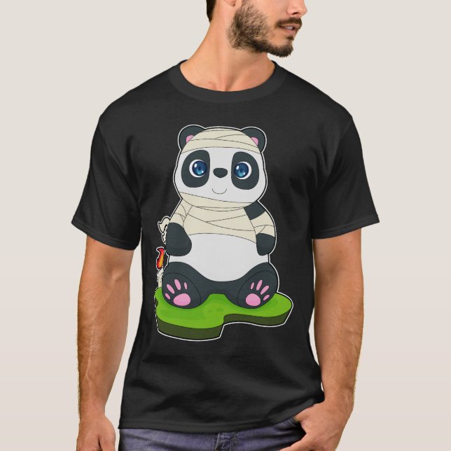 T-shirt Bougie Panda Mummy (Devant)