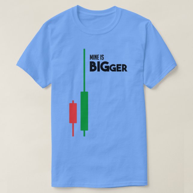 T-shirt Bougie stock Bullish (Design devant)