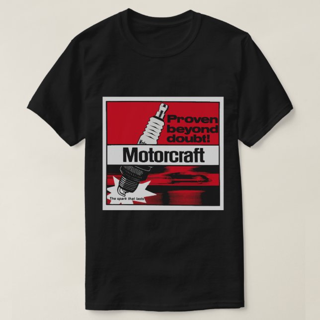 T-shirt Bougies d'allumage de motocraft (Design devant)