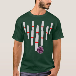 T-shirt Bougies de Bowling