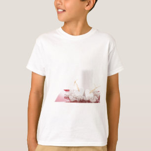 T-shirt Bougies et coeurs