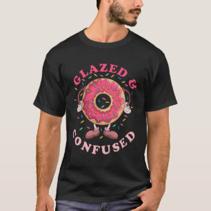 T-shirt Bouillie De Donut Et Confondue De Donut Épingle De