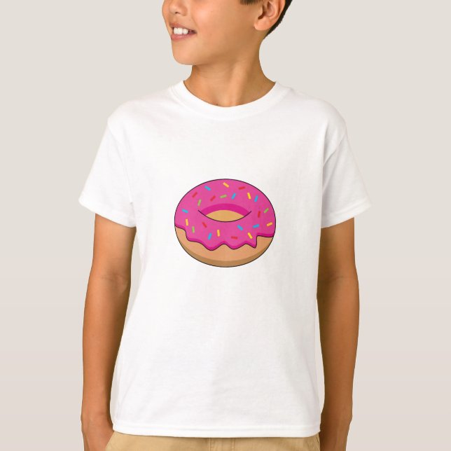 T-shirt Bouillie de fraises avec des arrosages (Devant)
