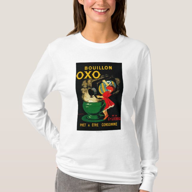 T-shirt Bouillon OXO PoseterEurope vintage (Devant)
