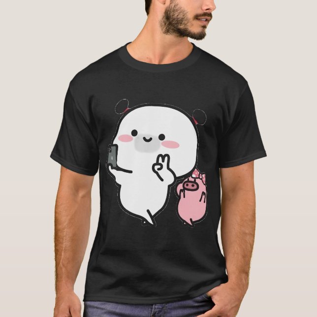 T-shirt boulanger drôle a attrapé un pain de poisson géant (Devant)
