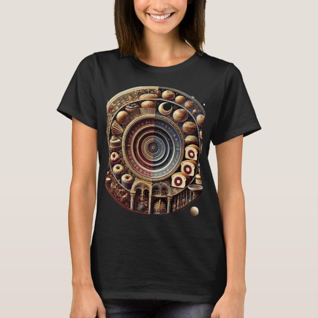 T-shirt Boulanger Élégant (Devant)