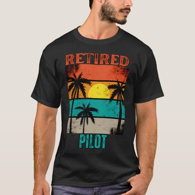 T-shirt Boulanger retraité part à la pêche (Devant)