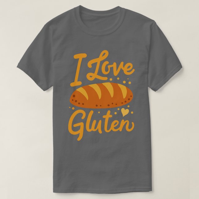 T-shirt Boulangerie à pain de gluten (Design devant)
