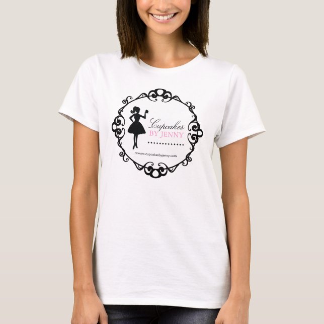 T-shirt Boulangerie chique T'Shirt de silhouette de petit (Devant)
