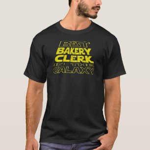 T-shirt Boulangerie Clerk Space Backside Design