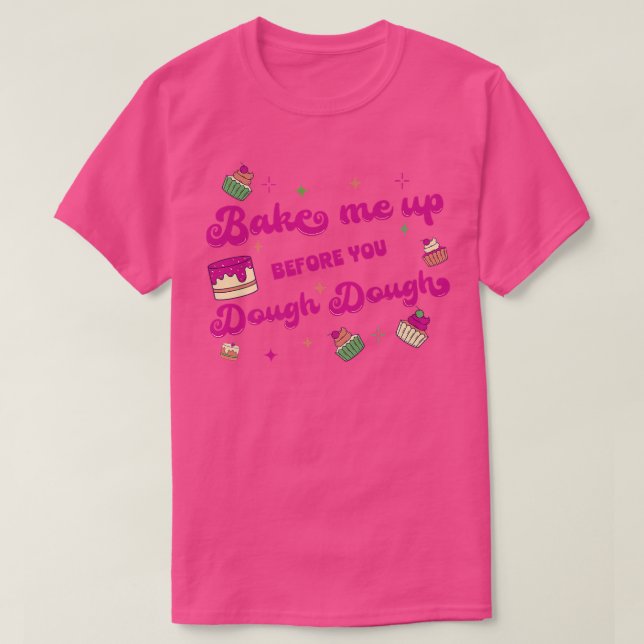 T-shirt Boulangerie de cuisson de gâteau Conception pour l (Design devant)