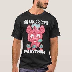 T-shirt Boulangerie Donut We Sucre Manteau Tout Pâtisserie