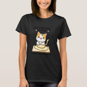 T-shirt Boulangerie Kitty Biscuits Nous les pétrissons Vou