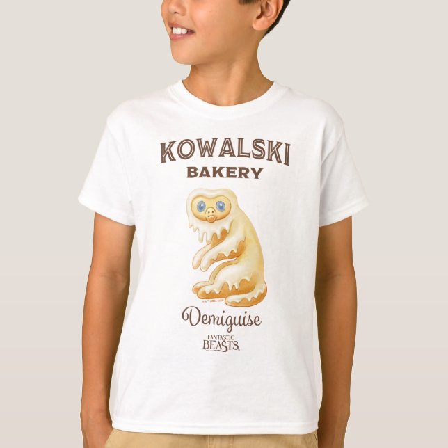 T-shirt Boulangerie Kowalski - Demiguise (Devant)