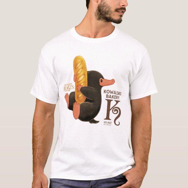 T-shirt Boulangerie Kowalski - Niffler Avec Pain (Devant)