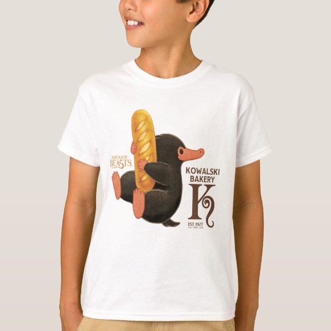 T-shirt Boulangerie Kowalski - Niffler Avec Pain (Devant)