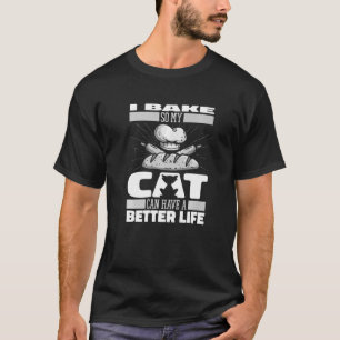 T-shirt Boulangerie Pâtisseries au chat Recette - Boulange