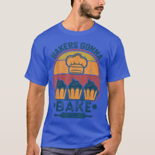 T-shirt boulangeries va faire cuire la cuisine vintage drô