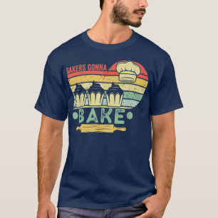T-shirt boulangeries va faire cuire la cuisine vintage drô