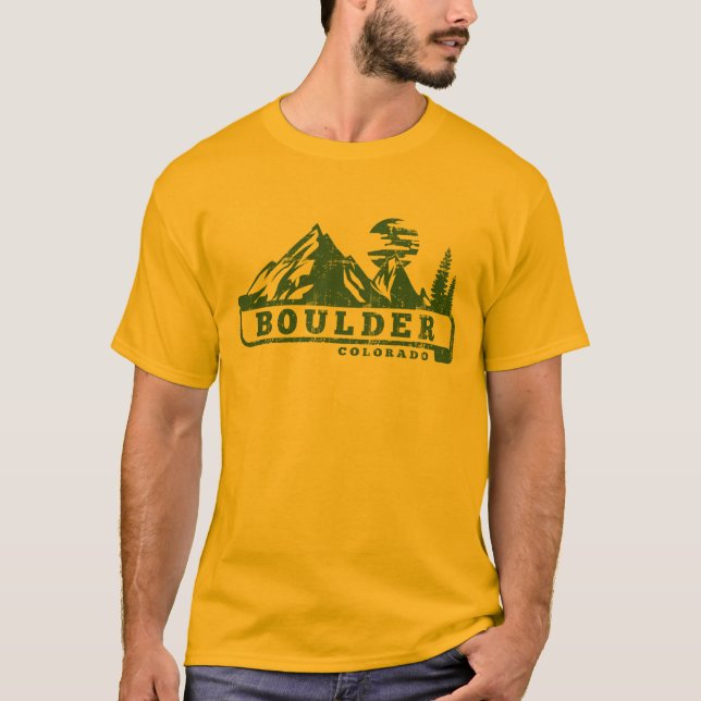 T-shirt Boulder Colorado (Devant)