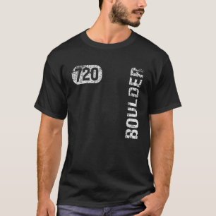 T-shirt Boulder Colorado 720 Indicatif régional Vintage Re