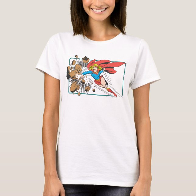 T-shirt Boulder de Supergirl (Devant)