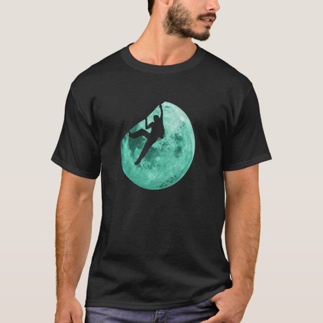 T-shirt Boulder Escalade Carabiner Climb Pul (Devant)