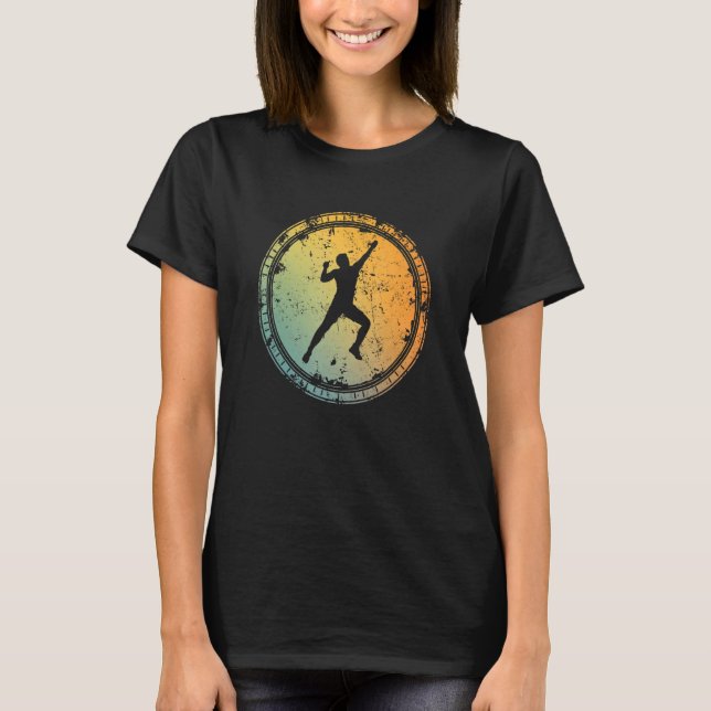 T-shirt Bouldering Climber Vintage Rock Climbing (Devant)