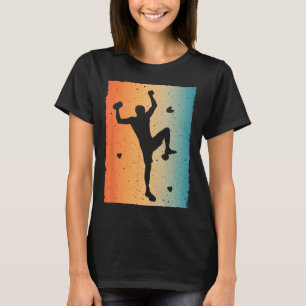 T-shirt Bouldering Cool Pour Hommes Femmes Enfants Mur De