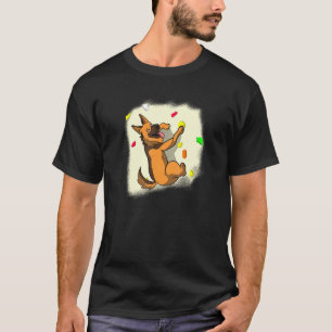 T-shirt Bouldering Escalade Sheepdog I Berger allemand Bou