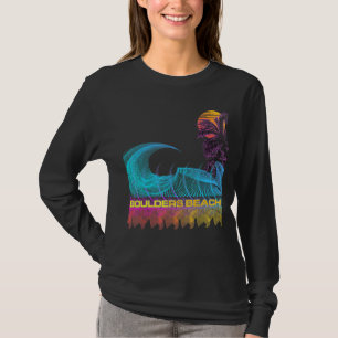 T-shirt Boulders Beach Retro 80s Style Vintage Vaporwave