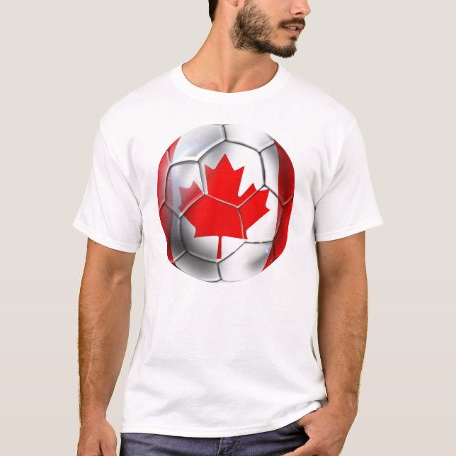 T-shirt Boule 2014 de drapeau de coupe du monde du (Devant)