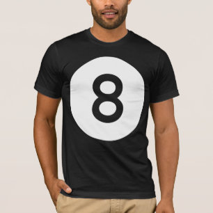 T-shirt Boule 8 boules/huit - nettoyez