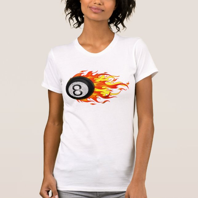 T-shirt Boule 8 de flamber (Devant)