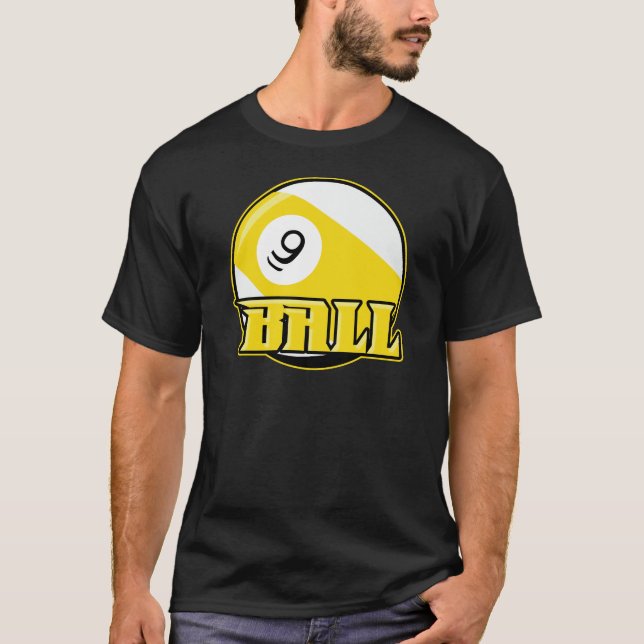 T-shirt Boule 9 (Devant)