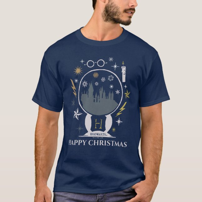 T-shirt Boule à neige graphique HOGWARTS™ (Devant)