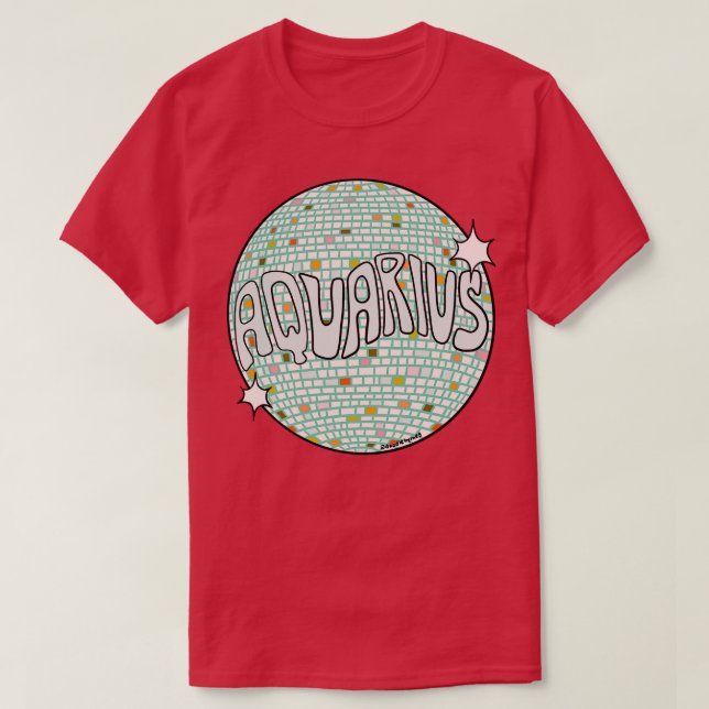T-shirt Boule Aquarius Disco (Design devant)
