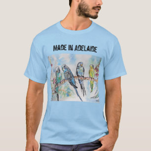T-shirt Boule Bugie Budgerigar Fabriquée À Adelaide T Shir