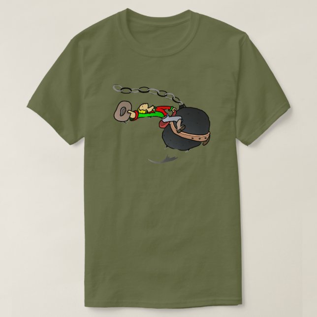 T-shirt Boule Cowboy Cannon (Design devant)
