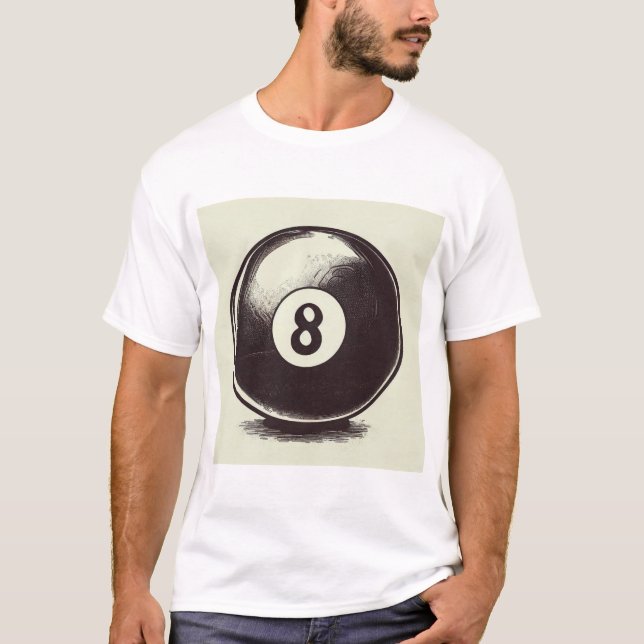 T-shirt Boule Cue-t-Huit (Devant)